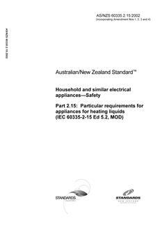 AS/NZS 60335.2.15:2002 PDF