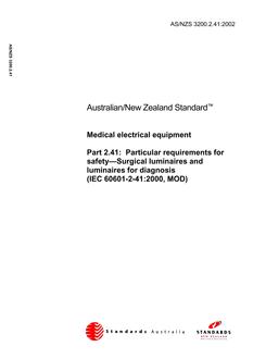 AS/NZS 3200.2.41:2002 PDF