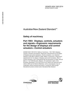 AS/NZS 4024.1903 PDF