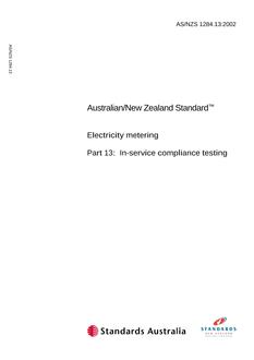 AS/NZS 1284.13 PDF