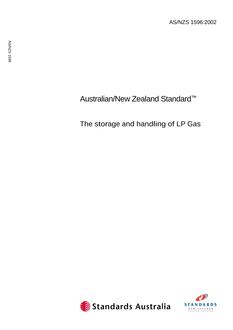 AS/NZS 1596:2002 PDF