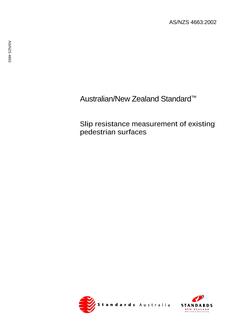 AS/NZS 4663:2002 PDF