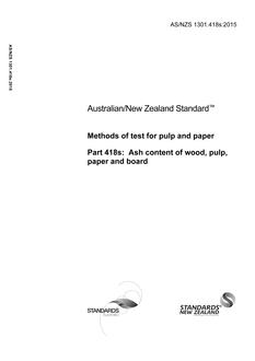 AS/NZS 1301.418S PDF