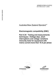 AS/NZS 61000.4.34 PDF