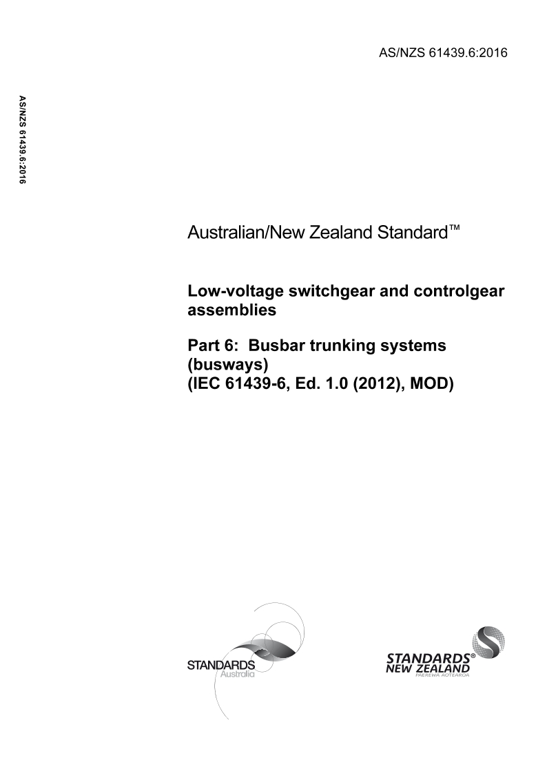 AS/NZS 61439.6 PDF