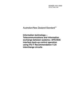 AS/NZS 4161 PDF