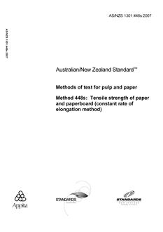 AS/NZS 1301.448S:2007 PDF