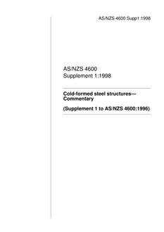 AS/NZS 4600 SUPP 1 PDF