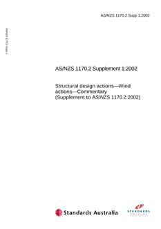 AS/NZS 1170.2 SUPP 1 PDF