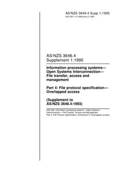 AS/NZS 3646.4 SUPP 1 PDF