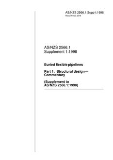 AS/NZS 2566.1 SUPP 1 PDF