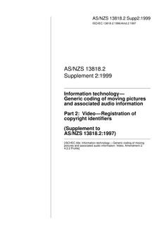 AS/NZS 13818.2 SUPP 2 PDF