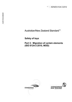 AS/NZS 8124.3:2012 PDF