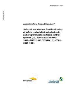 AS/NZS 62061 PDF