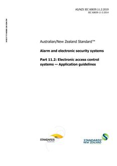 AS/NZS IEC 60839.11.2 PDF