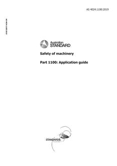 AS/NZS 4024.1 PDF