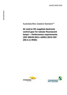 AS/NZS 60929 PDF