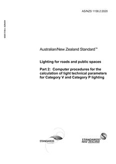 AS/NZS 1158.2 PDF