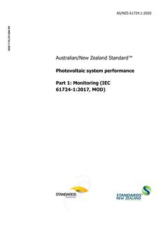 AS/NZS 61724.1 PDF