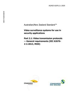 AS/NZS 62676.2.1 PDF