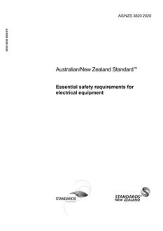 AS/NZS 3820 PDF