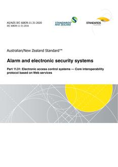 AS/NZS IEC 60839.11.31 PDF