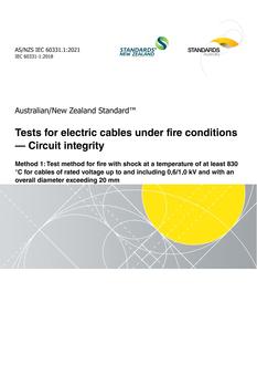 AS/NZS IEC 60331.1 PDF