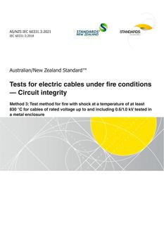 AS/NZS IEC 60331.3 PDF