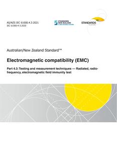 AS/NZS IEC 61000.4.3 PDF