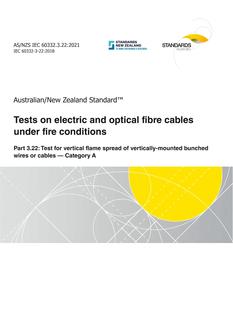 AS/NZS IEC 60332.3.22 PDF