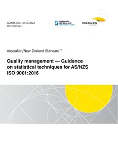 AS/NZS ISO 10017 PDF