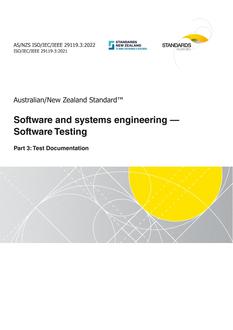 AS/NZS ISO/IEC/IEEE 29119.3 PDF