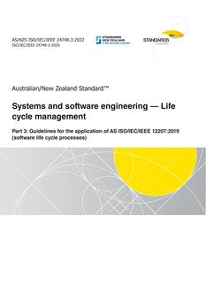 AS/NZS ISO/IEC/IEEE 24748.3 PDF