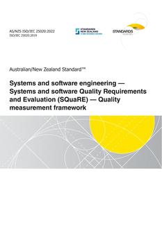 AS/NZS ISO/IEC 25020 PDF