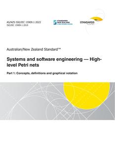 AS/NZS ISO/IEC 15909.1 PDF