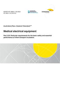 AS/NZS IEC 60601.2.20 PDF