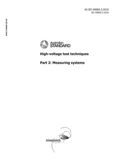 AS IEC 60060.2 PDF