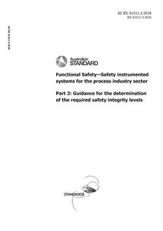 AS IEC 61511.3 PDF