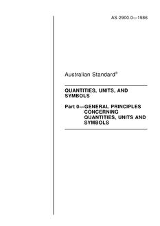 AS 2900.0-1986 PDF