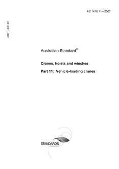 AS 1418.11-2007 PDF