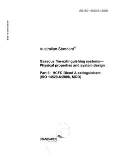 AS ISO 14520.6-2009 PDF