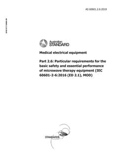 AS 60601.2.6 PDF