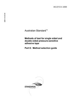 AS 2313.0-2005 PDF