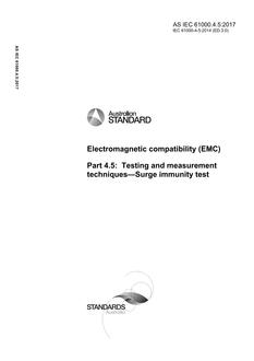 AS IEC 61000.4.5 PDF