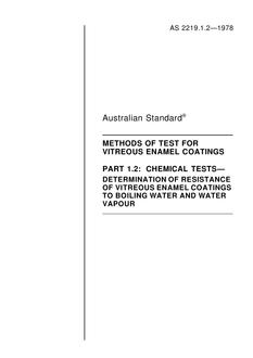 AS 2219.1.2-1978 PDF