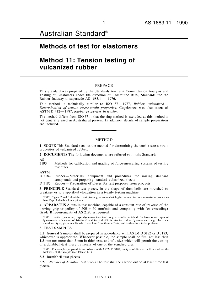 AS 1683.11-1990 PDF