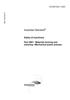 AS 4024.3001-2009 PDF