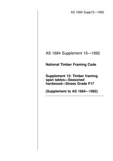 AS 1684 SUPP 15 PDF