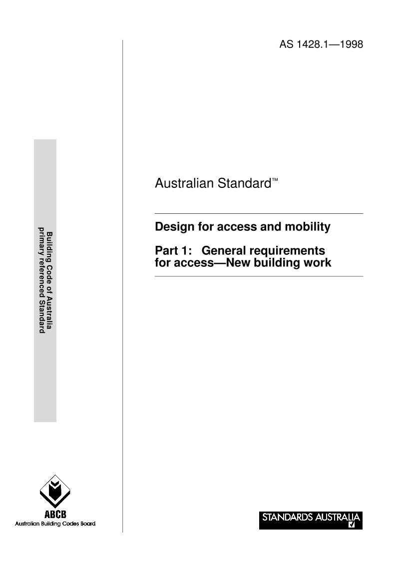 AS 1428.1-1998 PDF