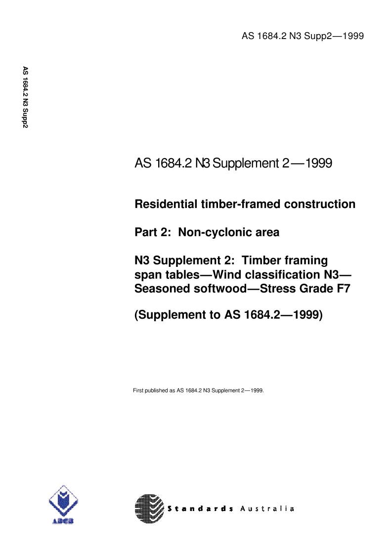 AS 1684.2 N3 SUPP 2 PDF